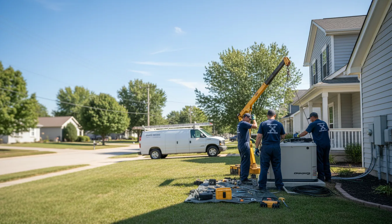 Generator Installation in Collison, IL near me